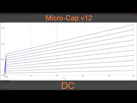 Видео: Micro-Cap | Анализ по постоянному току | DC | ВАХ биполярного транзистора