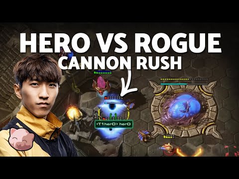 Видео: HERO'S Cannon Rush против ROGUE | WardiTV Mondays — StarCraft 2