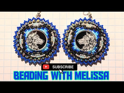 Видео: Отделка краев серег бисером