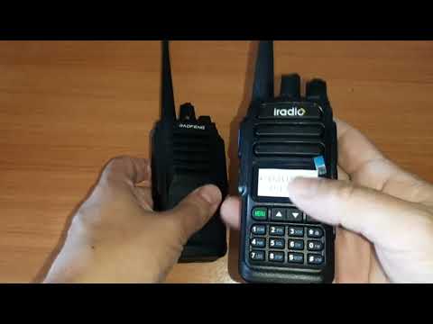 Видео: Iradio UV-83  функция сканирования частоты канала