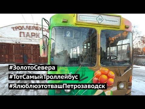 Видео: Морошковый троллейбус из Петрозаводска