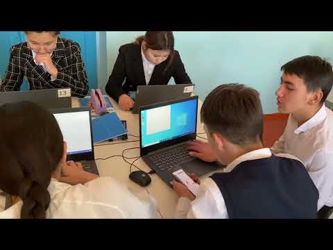 Видео: Қалабаева Гүлмира ,Информатика пәні «Бір өлшемді массивте деректерді енгізу және шығару»