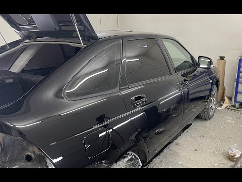 Видео: ПОКРАСКА АВТО  КРАСИМ ПРИОРУ