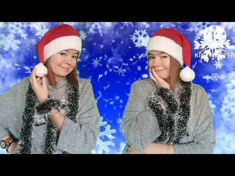 Видео: Колпак Санты. Спицами. И помпон  связан спицами.