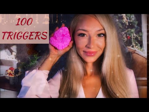 Видео: ASMR 100 TRIGGERS in 8 minutes 🌙✨ ACMP 100 ТРИГГЕРОВ за 8 МИНУТ 😴