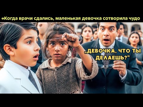 Видео: Сын миллионера был слеп... пока девочка не извлекла из его глаз то, что не один врач не увидел...