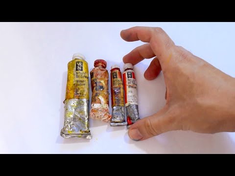 Видео: Масляная краска 40-летней выдержки: работает ли она до сих пор?