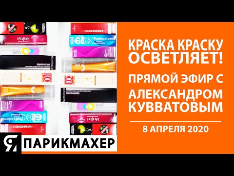 Видео: Краска краску осветляет! Прямой эфир с Александром Кувватовым