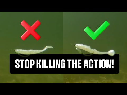 Видео: Вы неправильно оснащаете лопастные хвосты? (Исправьте это для лучшей работы хвоста)