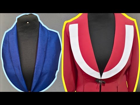 Видео: Как сшить жакет с шалевым воротником / Техника шитья для начинающих.