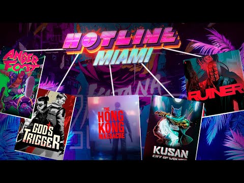 Видео: Hotline Miami пустила Корни | Пародии на Хотлайн