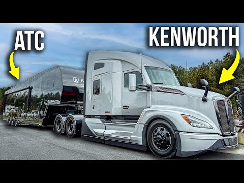 Видео: АВТОМОБИЛЬ МЕЧТЫ! Полный тур на грузовике Kenworth и автодоме ATC с местом для хранения джипа!