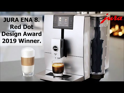 Видео: JURA ENA 8. Лучший дизайн среди кофемашин. Победитель Red Dot Design Award 2019.