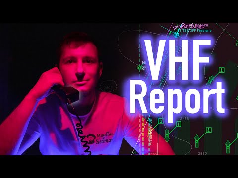 Видео: VHF Ship reporting (Dover, Finisterre). Реальные примеры докладов по УКВ, навигация и планирование