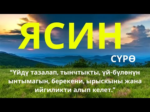 Видео: Ясин окуу менен үйүңүз жин-шайтандан арылат жана үй-бүлөңүз тынчтыкты, берекени жана ырыскыны табат