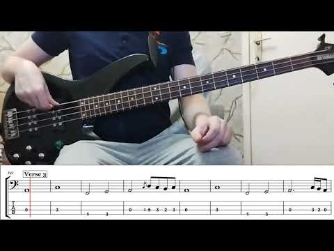 Видео: Ария - Осколок льда (бас) + Табы