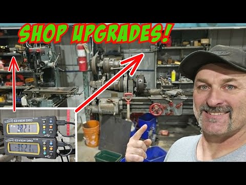 Видео: Модернизация нашего токарного и фрезерного станка с помощью цифровой индикации!