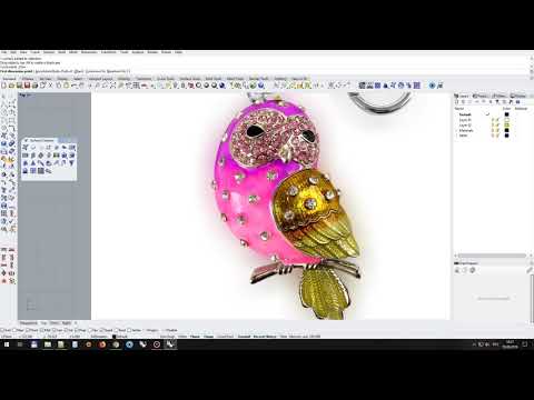 Видео: Как разместить и настроить изображение в Rhinoceros