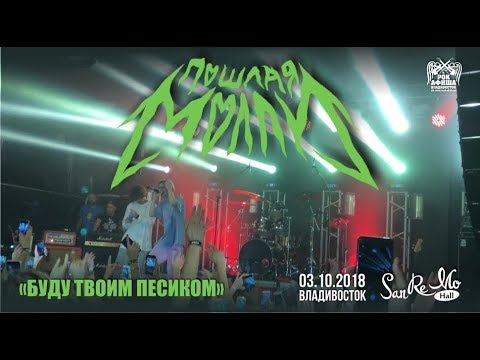 Видео: Пошлая Молли - Буду твоим песиком (Live, 03.10.2018, Владивосток)