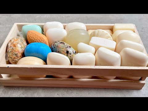 Видео: Soap cutting and relaxing 🧡 ASMR soap 🧡 Резка мыла 🧡 Хруст мыла