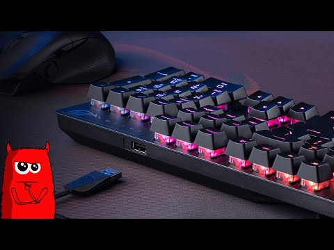 Видео: Обзор клавиатуры ASUS ROG STRIX SCOPE RX!