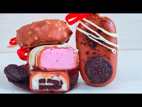 Видео: Эскимо - Чизкейк 🔸 РЕЦЕПТ идеальной ГЛАЗУРИ для покрытия!