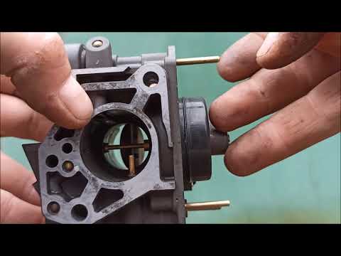 Видео: Honda BF-15/20, чистка карбюратора.