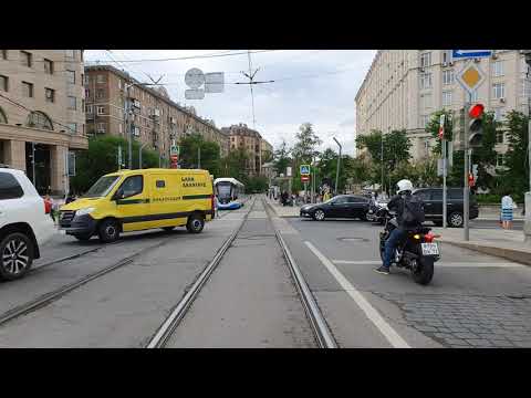 Видео: Москва Трамвай Маршрут 39