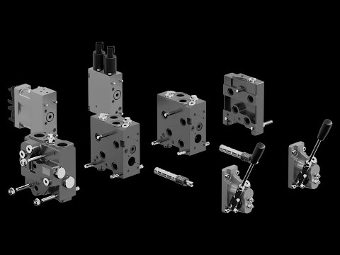 Видео: Односекционный пропорциональный распределитель AKON SPV 120