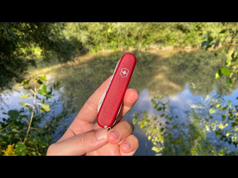 Видео: Victorinox Climber не делайте так при замене накладок