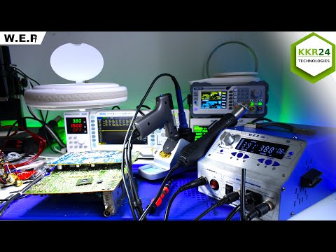 Видео: Интеллектуальная паяльная станция WEP 948-II