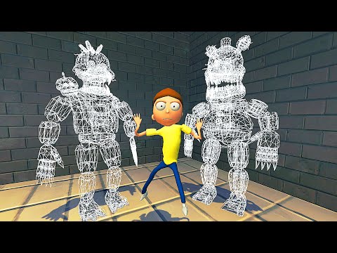 Видео: АНИМАТРОНИК НЕВИДИМКА ГОНЯЕТСЯ ЗА НАМИ В ШКОЛЕ БАЛДИ FNAF GMOD BALDI ► Garry's Mod