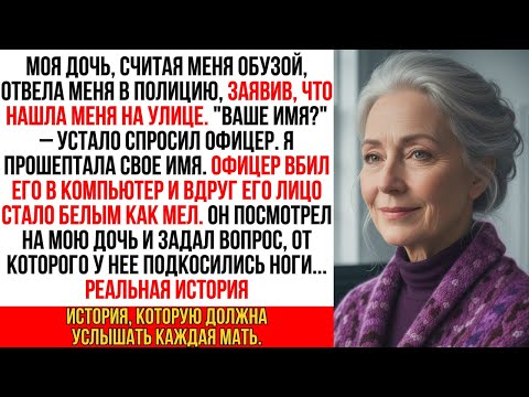 Видео: Дочь привела свою старую мать в полицию, заявив, что нашла ее на улице, но когда она узнала, что…