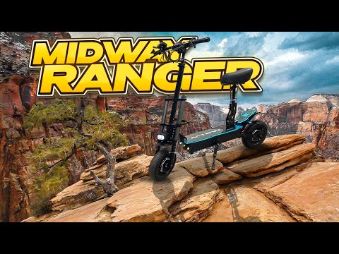 Видео: Midway Ranger, мощный полноприводный электросамокат от Midway.