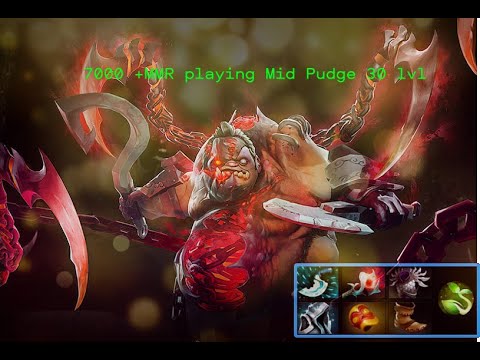 Видео: Pudge 7000 MMR TITAN PLAYS! BUY ORCHID 30 LVL #dota #dota2 #pudge #пудж #дота2