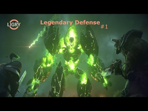 Видео: Legendary Defense #1 - Warcraft 3 Reforged кастомки