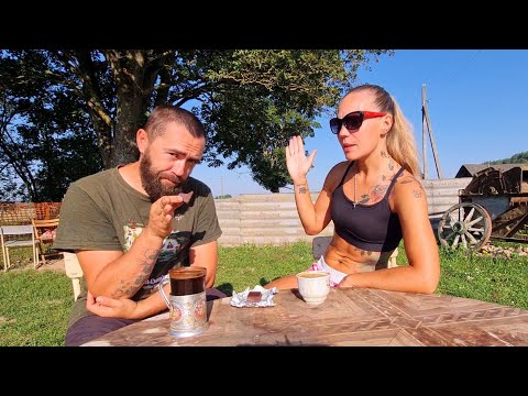 Видео: Наша жизнь в ГЛУХОЙ ДЕРЕВНЕ и заброшенный хутор! Каждая минута дорога...