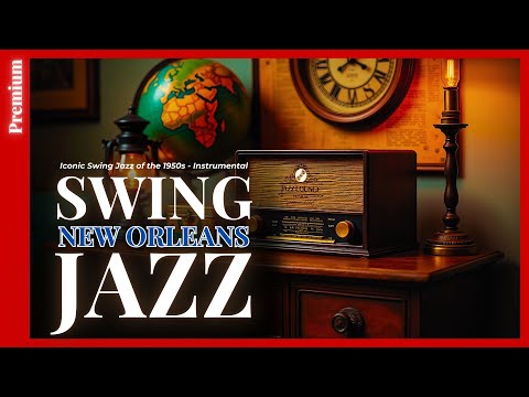 Видео: [Ощутите свинг] Нью-Орлеанский джаз 🎷 - Иконичный свинг-джаз 1950-х годов - Инструментальная музыка