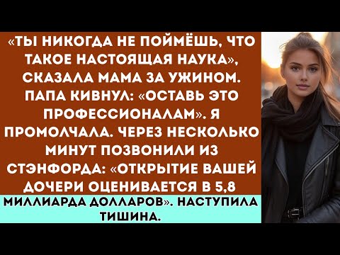 Видео: Родители сказали: «Слишком просто для науки» — но потом мои исследования вошли в историю Стэнфорда.