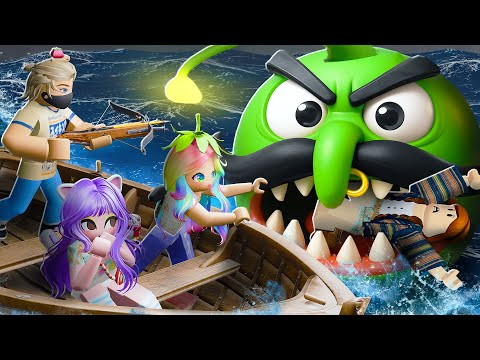 Видео: СПАСАЕМ МАМУ ОТ ЗЛОГО МОРСКОГО ЧУДОВИЩА!