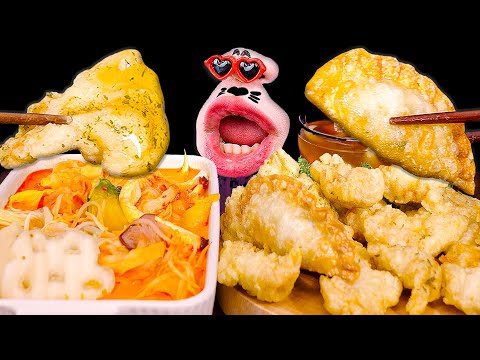 Видео: Острый суп мала и свинина в кисло-сладком соусе! 🥢🍲🍖 ASMR Mukbang Eating Show :)