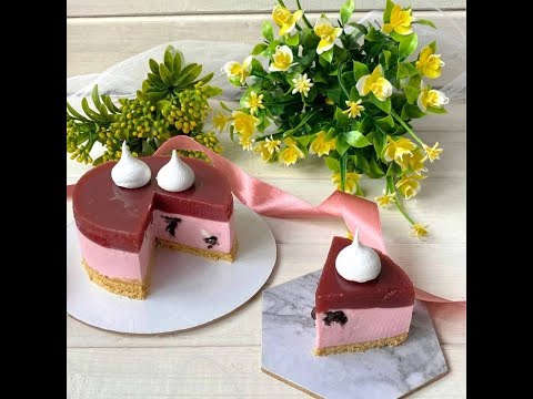 Видео: МК Олеси Шубиной🍓БЕНТО-ЧИЗКЕЙК «КЛУБНИКА-OREO»