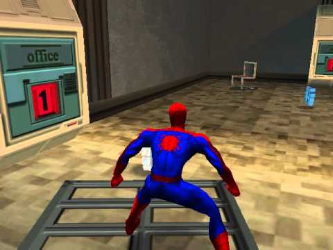 Видео: Прохождение игры человек паук 2001 часть 1