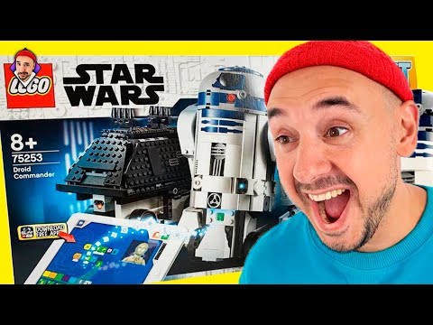 Видео: TOP ROB: РАСПАКОВКА LEGO STAR WARS DROID COMMANDER! СОБИРАЕМ R2D2! ОН НАСТОЯЩИЙ!!!