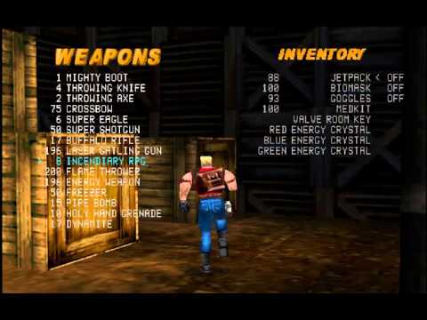 Видео: Duke Nukem: Time to Kill Прохождение Уровень 11 ( все секреты и апгрейды) HD PS1