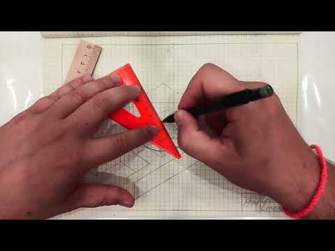 Видео: Построение чертежа детали "Стойка"