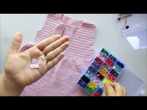Видео: AlinaVjazet. Набор кнопок! Застежка за 5 минут!