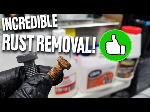 Видео: Какое решение использовать для УДАЛЕНИЯ РЖАВЧИНЫ с помощью ультразвуковой очистки!