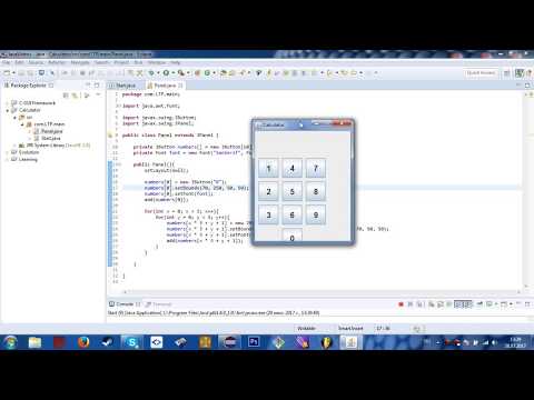 Видео: Калькулятор на Java. #1. GUI