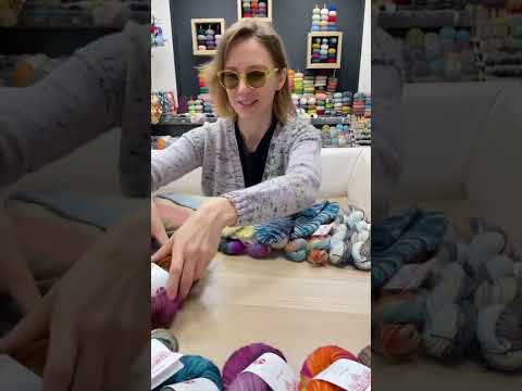 Видео: НОСОЧНАЯ ❤️ Lana Grossa Meilenweit Merino hand-dyed